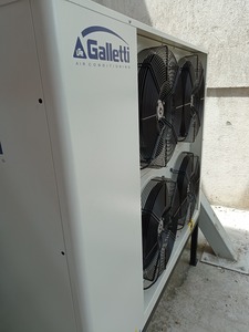 Galletti folyadékhűtő és fan coil